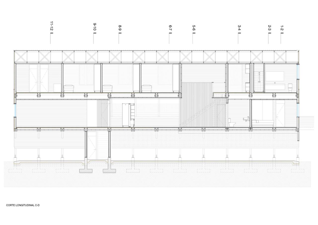 BIM建筑|纳蒙卡休小屋 / Schwember García-Huidobro Arquitectos