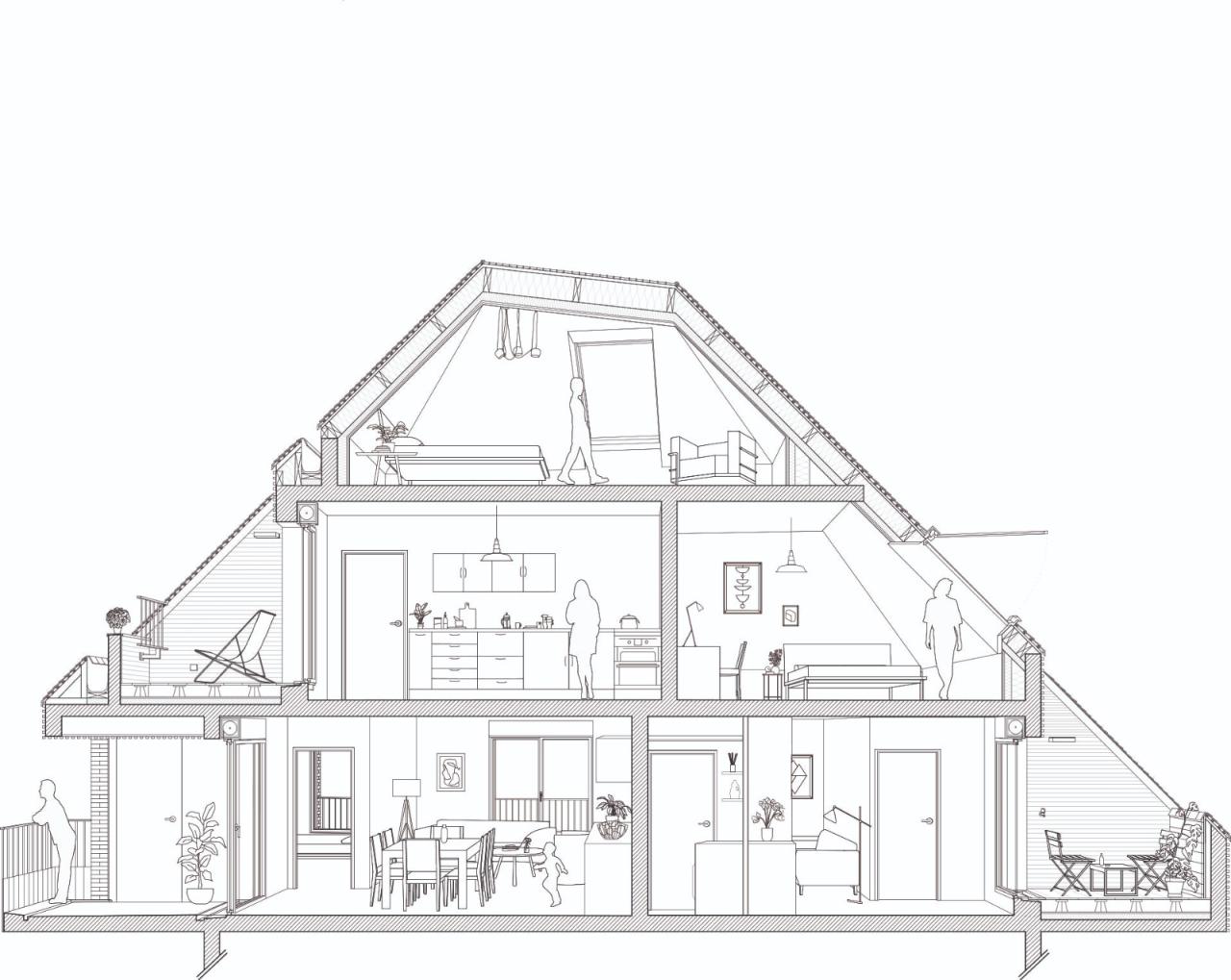 BIM建筑|B09 建筑岛 / urbanmakers + Selva & Maugin Architectes