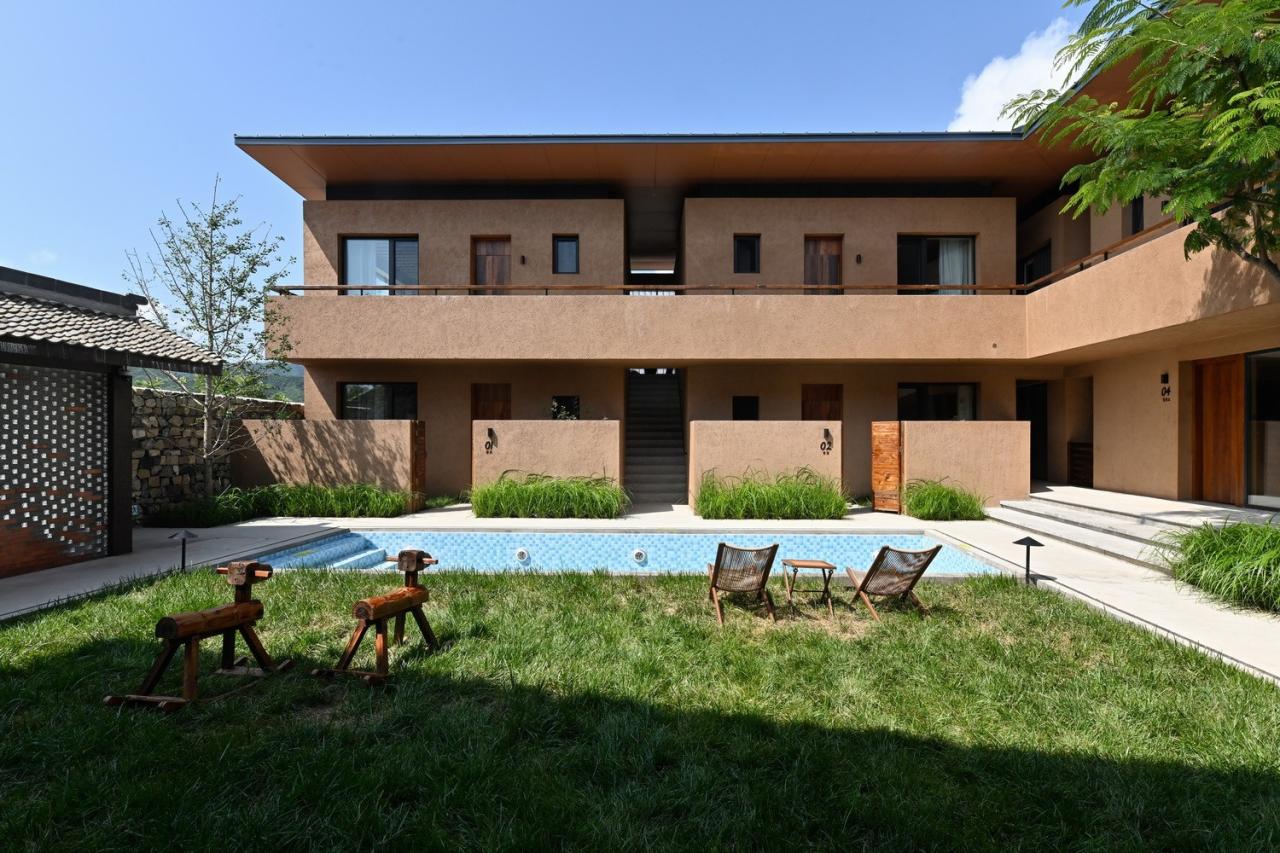 BIM建筑|后院·溜石港1号院改造 / GW空间设计