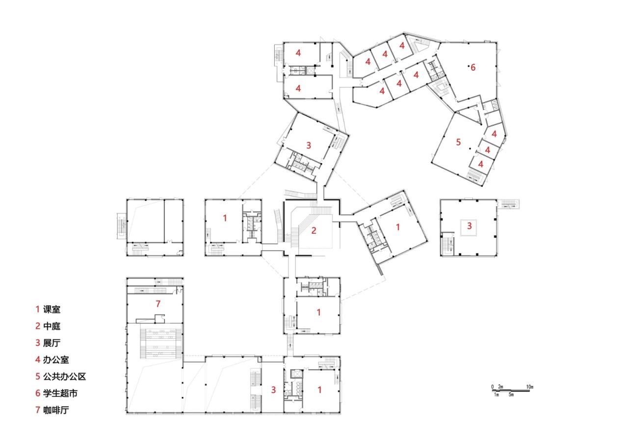 BIM建筑|北京师范大学珠海校区元白楼 / 清华大学建筑设计研究院
