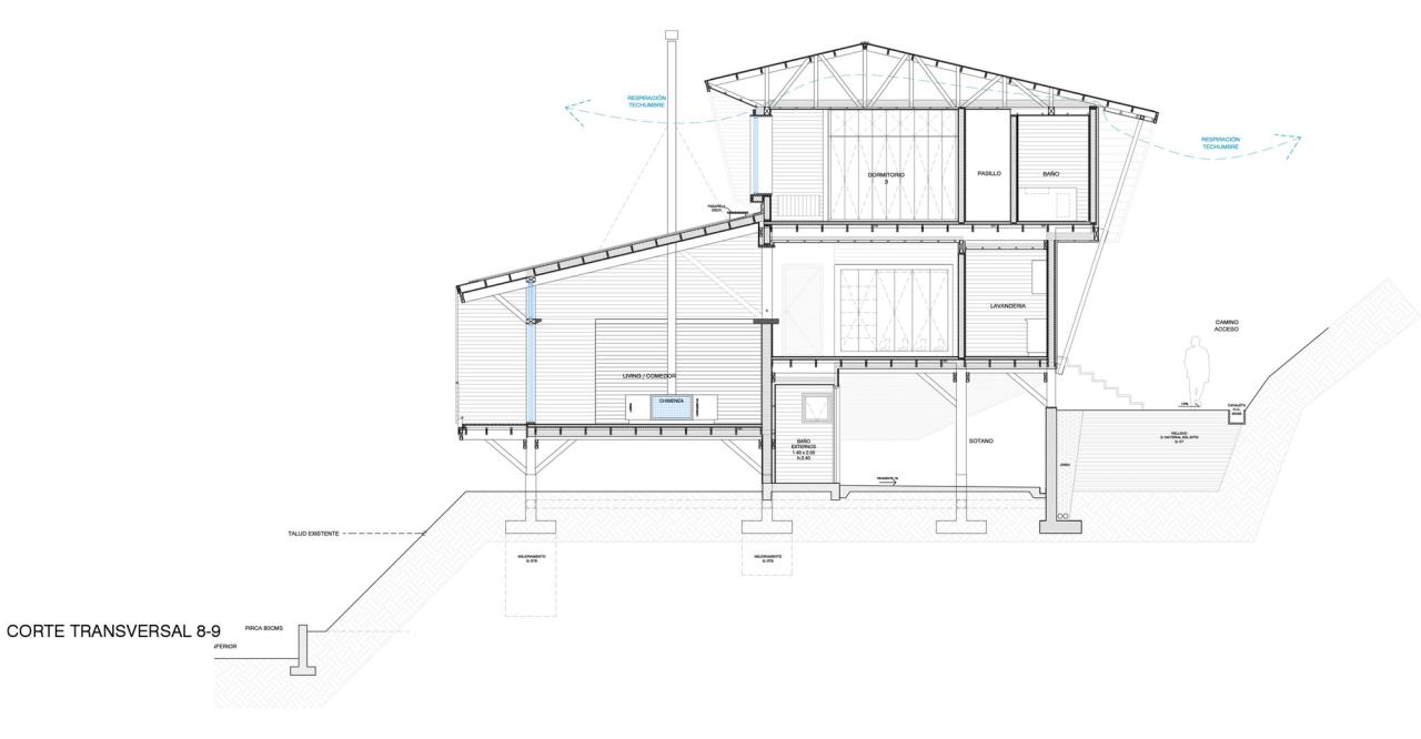 BIM建筑|纳蒙卡休小屋 / Schwember García-Huidobro Arquitectos