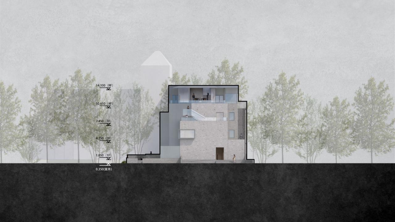 BIM建筑|南京鼓楼锦上 OCC 餐厅 / BUZZ 建筑事务所