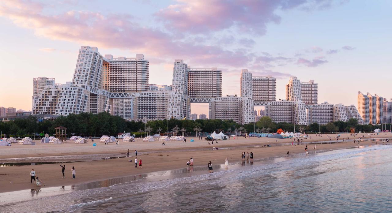 BIM建筑|秦皇岛海碧台二期全线建成 / 萨夫迪建筑事务所