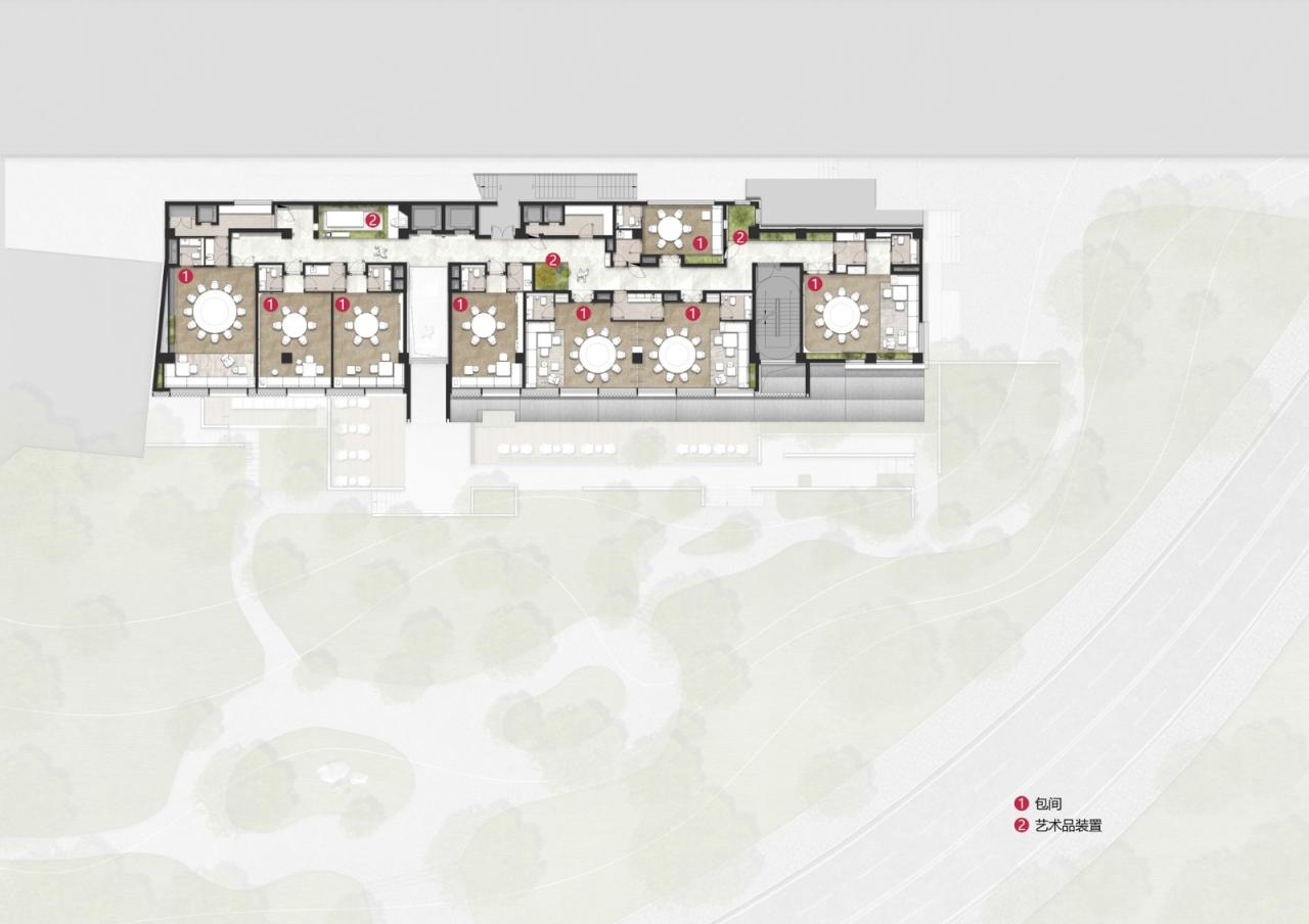 BIM建筑|南京鼓楼锦上 OCC 餐厅 / BUZZ 建筑事务所