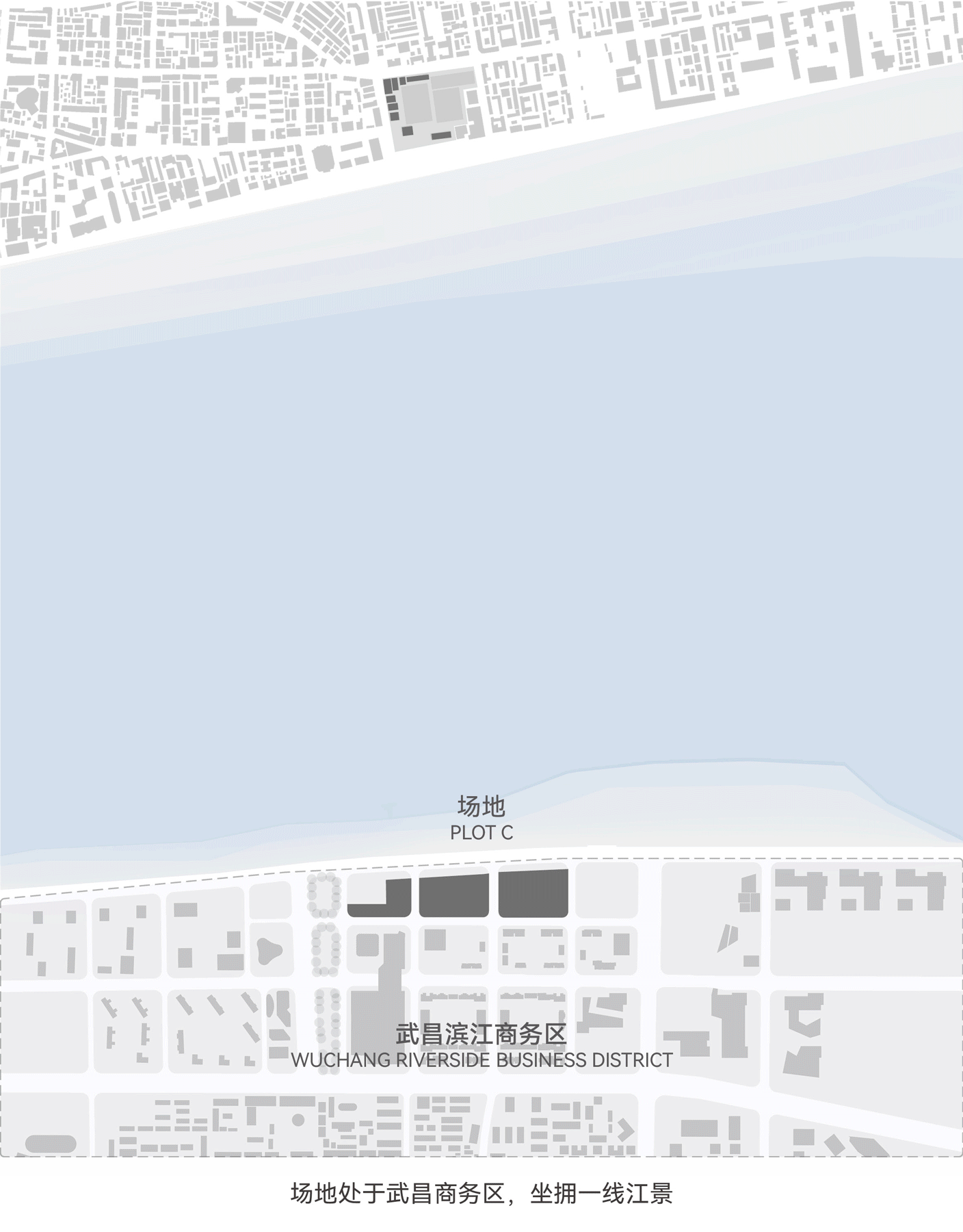 BIM建筑|武汉长江中心国际竞赛方案 / line+朱培栋关于城市坐标的双重思考