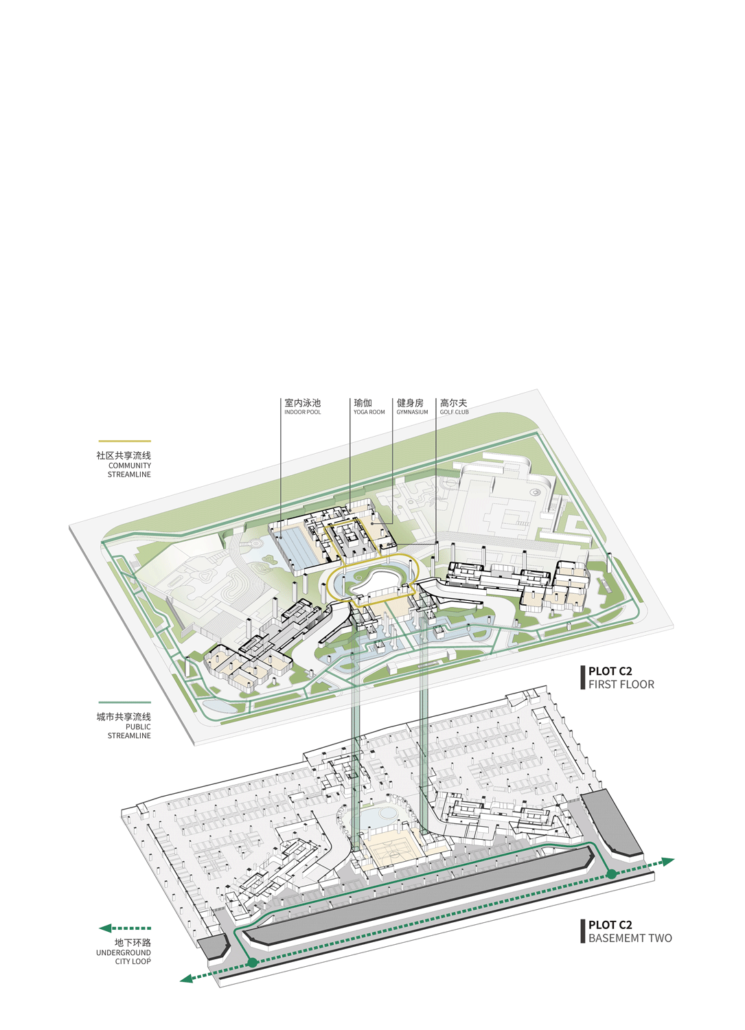 BIM建筑|武汉长江天际，line+朱培栋关于城市坐标的双重思考（下）