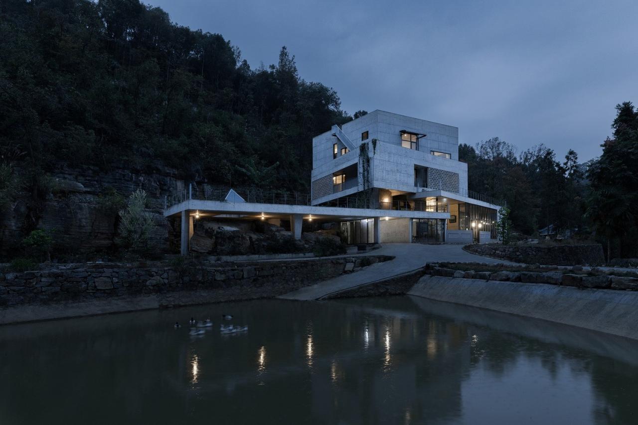 BIM建筑|石羊山壹号住宅 / 小写建筑事务所