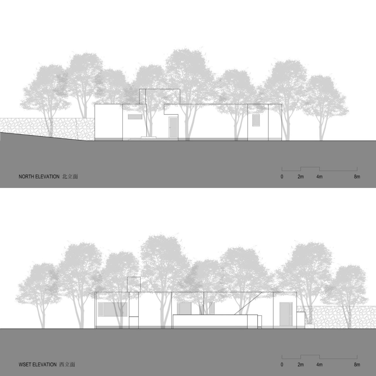 BIM建筑|龙眼树下的院子 / 在场建筑