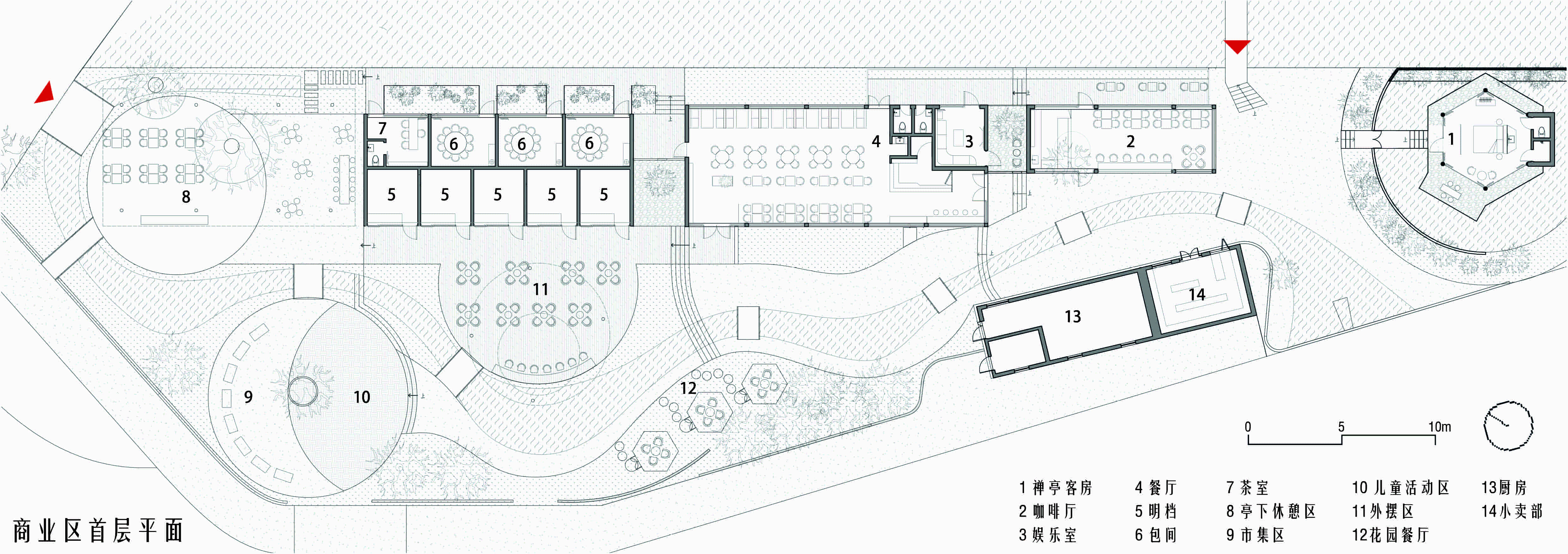 BIM建筑|水雲乡 / 莘野佚筑设计工作室