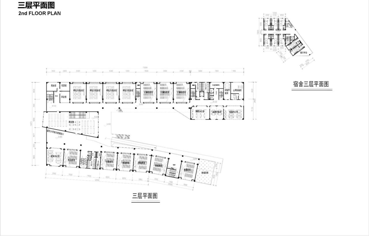 BIM建筑|深圳市龙华区清泉外国语学校初中部 / 一境建筑设计