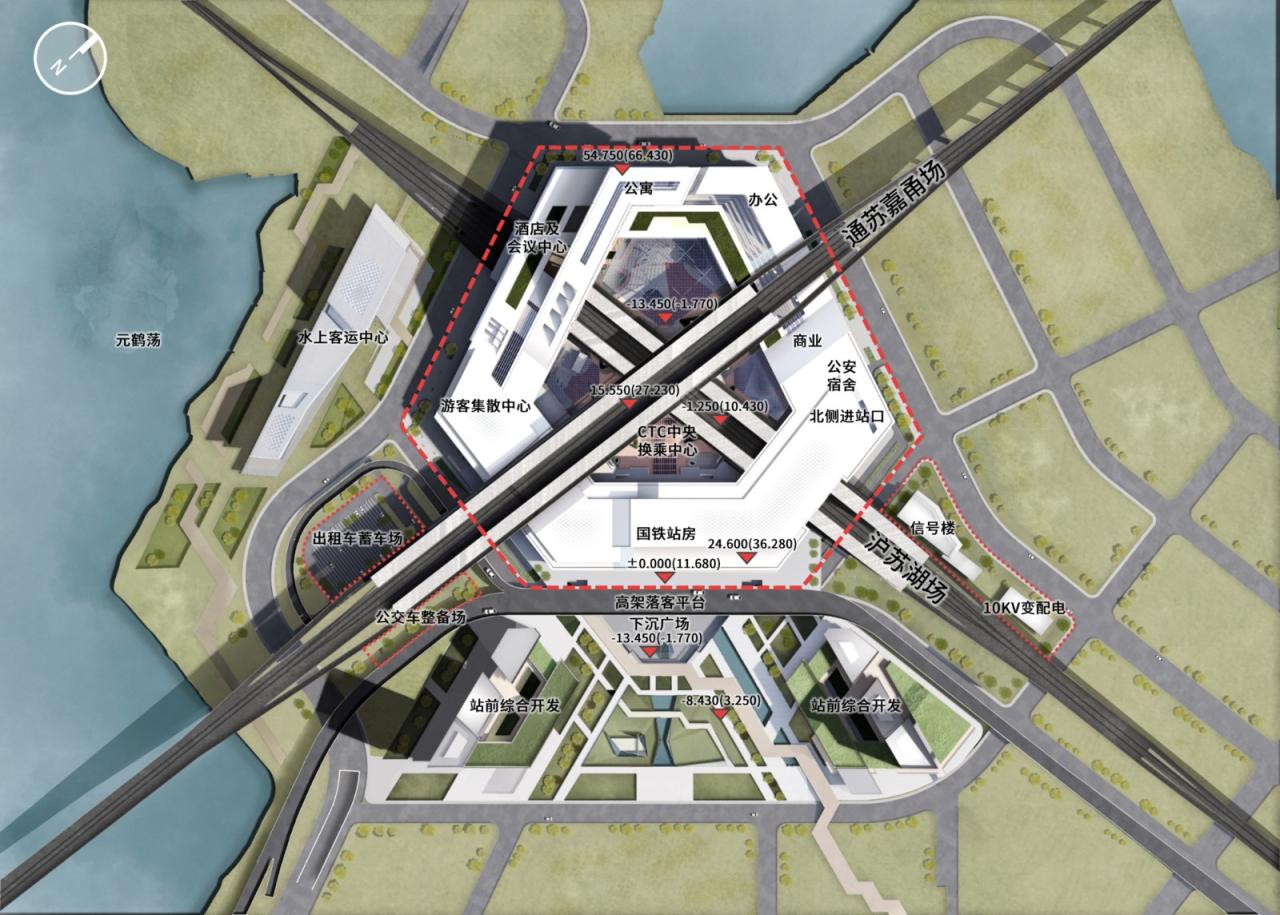 BIM建筑|苏州南站 / 筑境设计