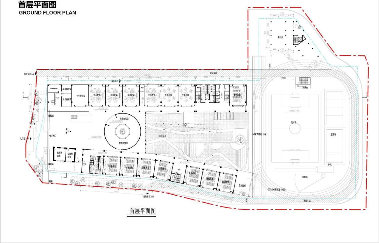 BIM建筑|深圳市龙华区清泉外国语学校初中部 / 一境建筑设计