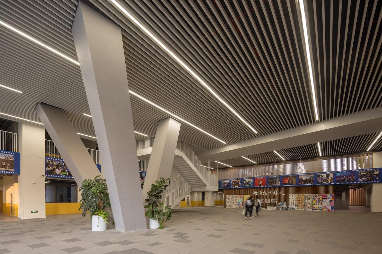 BIM建筑|深圳市龙华区清泉外国语学校初中部 / 一境建筑设计