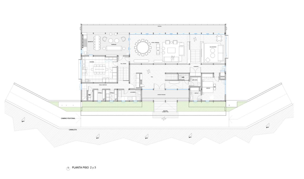 BIM建筑|纳蒙卡休小屋 / Schwember García-Huidobro Arquitectos