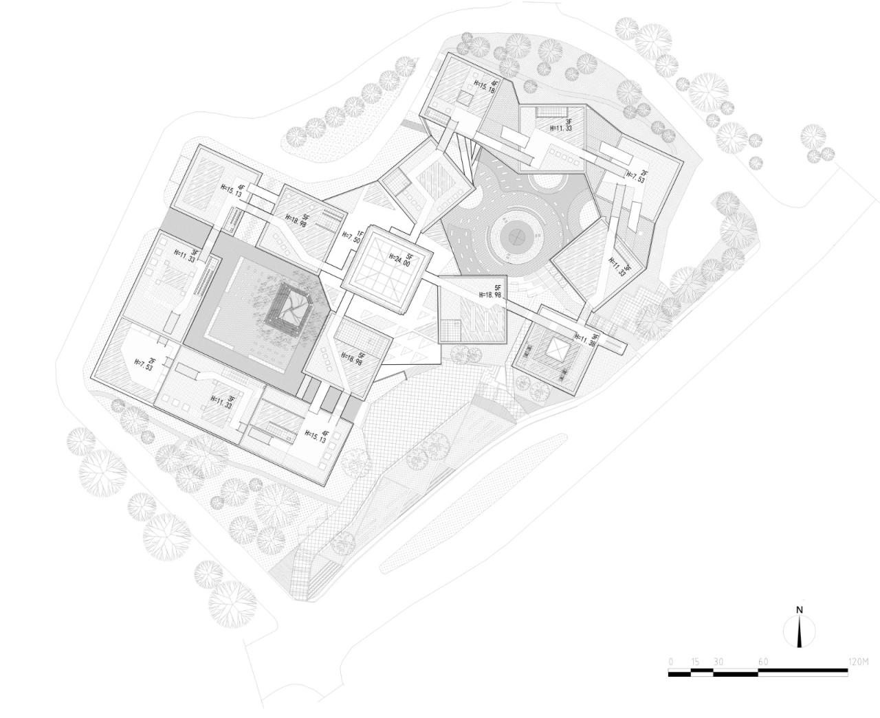 BIM建筑|北京师范大学珠海校区元白楼 / 清华大学建筑设计研究院