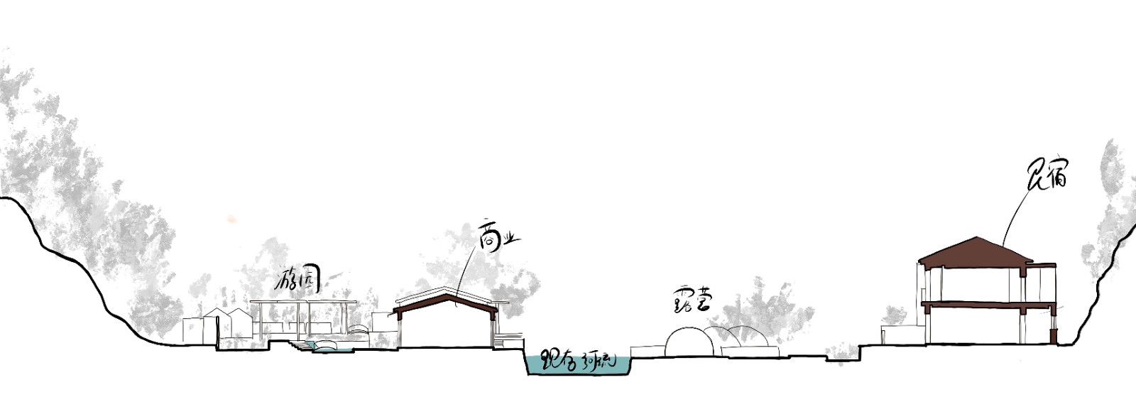 BIM建筑|水雲乡 / 莘野佚筑设计工作室