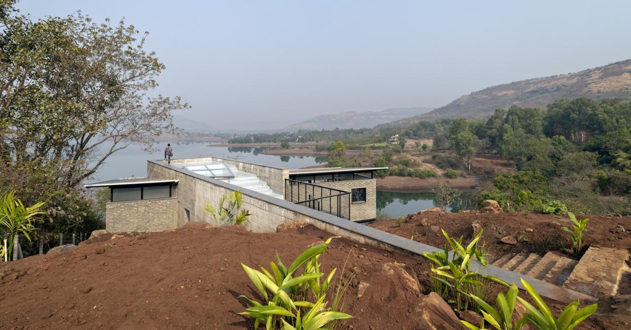 BIM建筑|斜屋 / Red Brick Studio