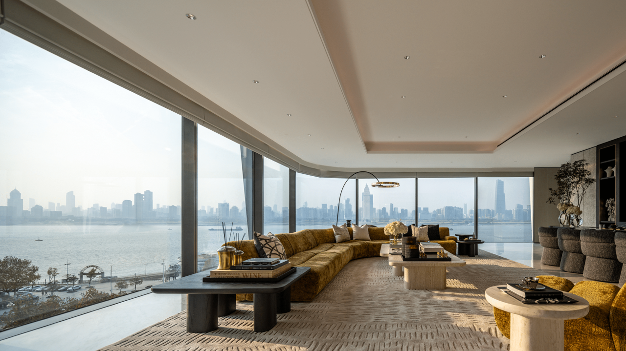 BIM建筑|武汉长江天际，line+朱培栋关于城市坐标的双重思考（下）