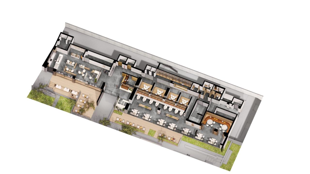BIM建筑|南京鼓楼锦上 OCC 餐厅 / BUZZ 建筑事务所