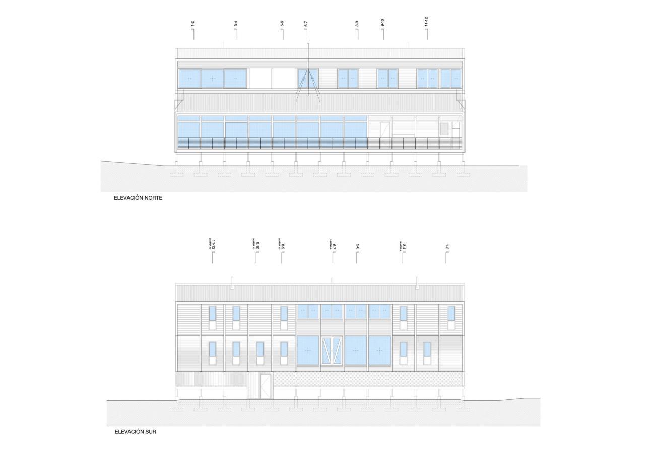 BIM建筑|纳蒙卡休小屋 / Schwember García-Huidobro Arquitectos