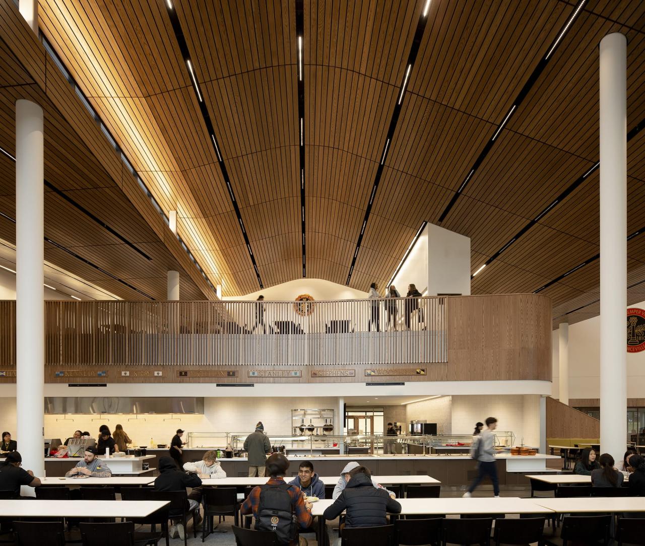 BIM建筑|劳伦斯维尔中学蔡崇信餐厅和体育活动综合楼 / Sasaki