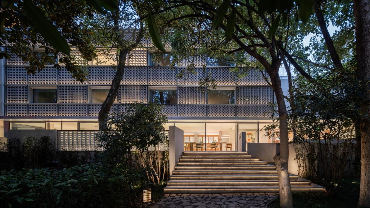 BIM建筑|南京鼓楼锦上 OCC 餐厅 / BUZZ 建筑事务所