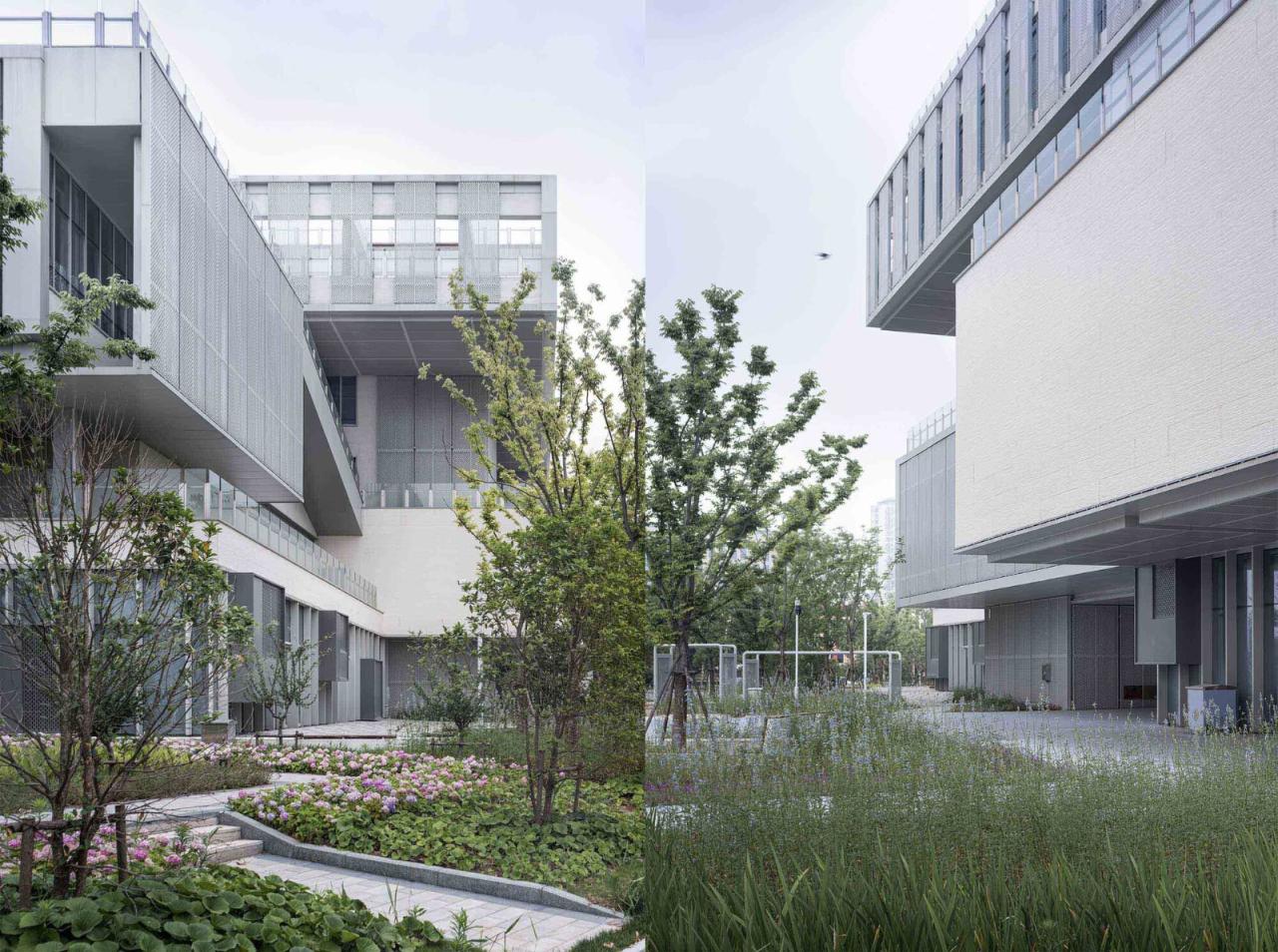 BIM建筑|靖江滨江新城长阳邻里中心 / 南大建筑钟华颖工作室