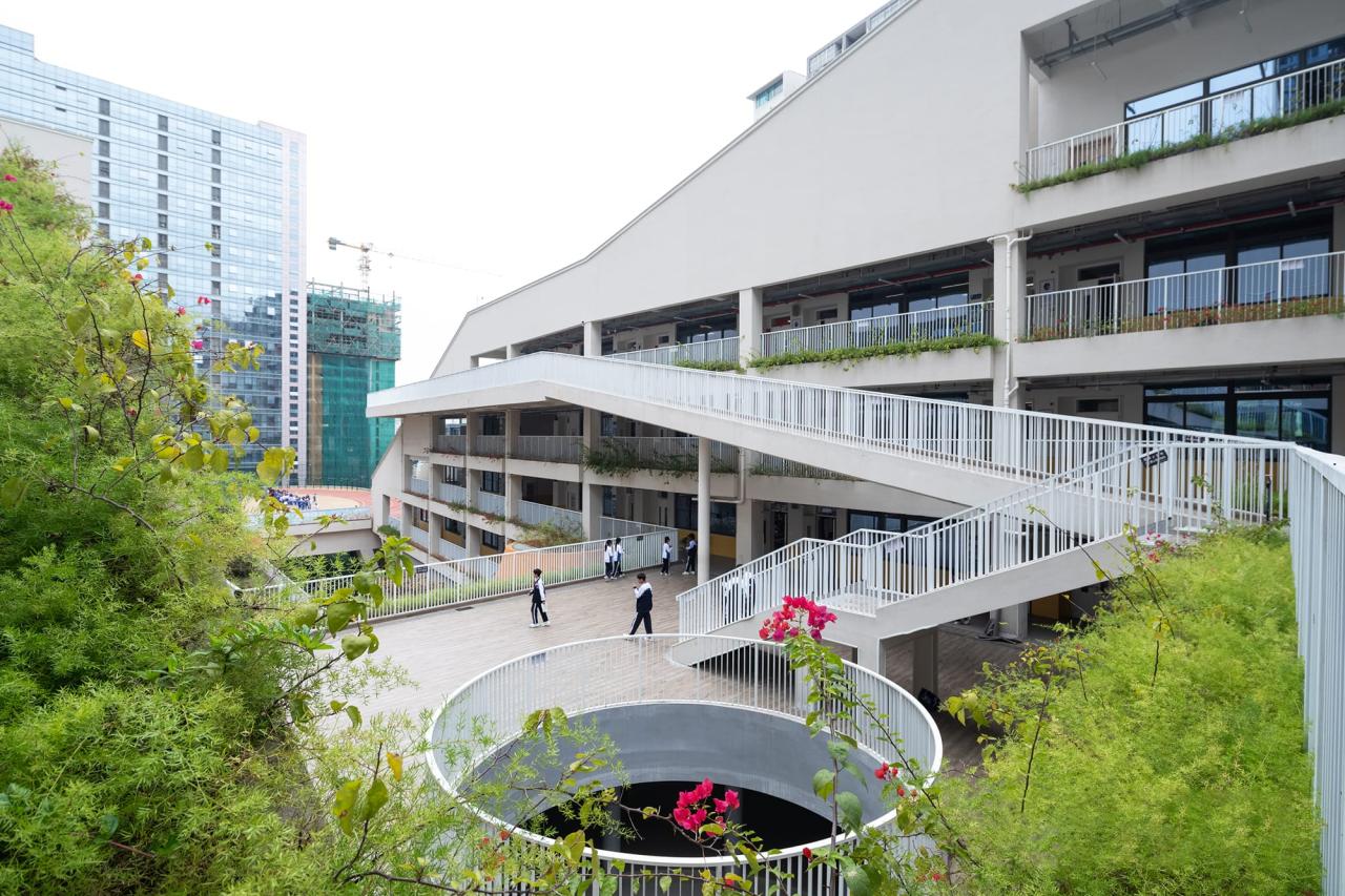 BIM建筑|深圳市龙华区清泉外国语学校初中部 / 一境建筑设计