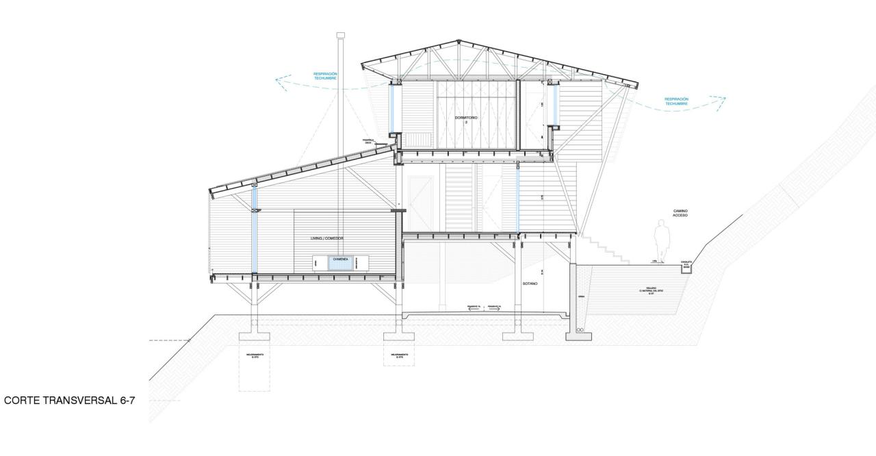 BIM建筑|纳蒙卡休小屋 / Schwember García-Huidobro Arquitectos