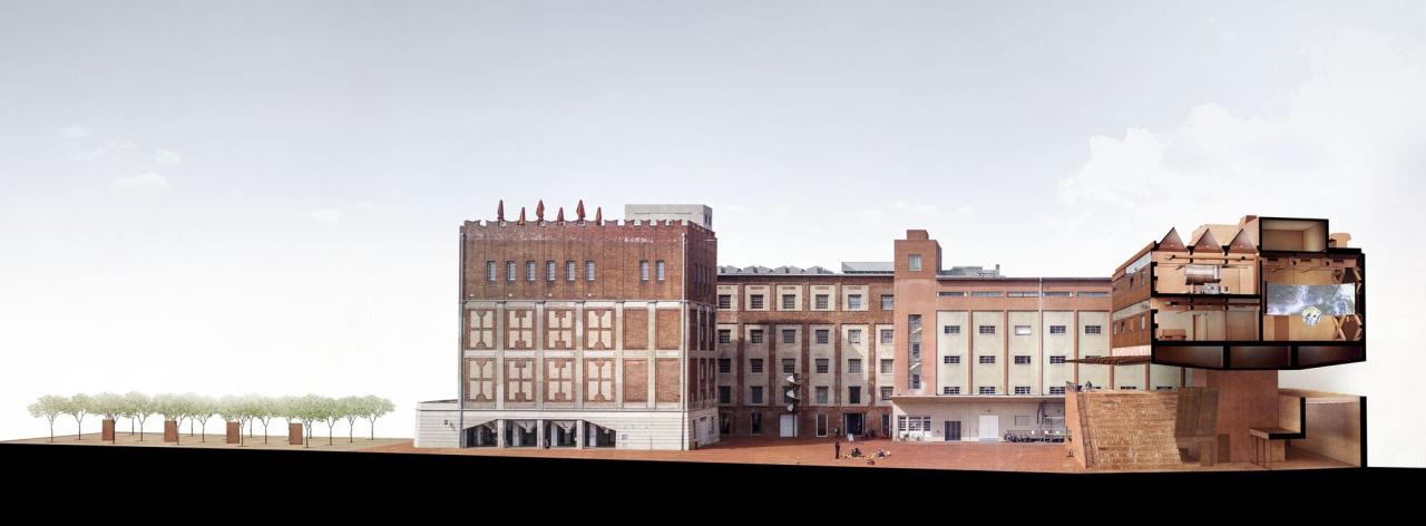 BIM建筑|帕尔杜比采 GAMPA、Sféra 建筑群与自动化工厂公共空间 / Šépka architekti