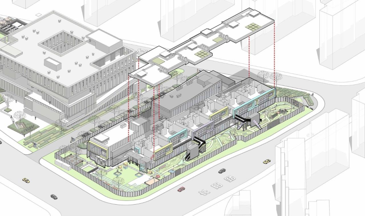 BIM建筑|靖江滨江新城长阳邻里中心 / 南大建筑钟华颖工作室