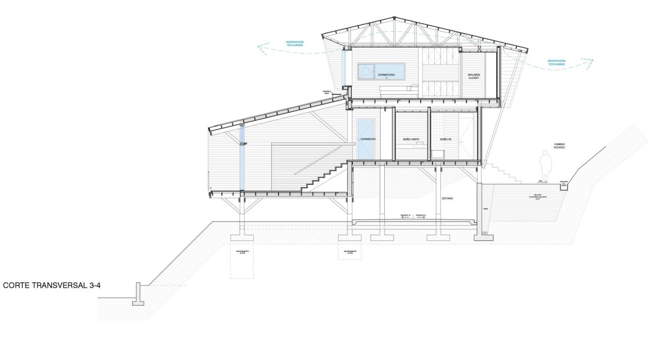 BIM建筑|纳蒙卡休小屋 / Schwember García-Huidobro Arquitectos