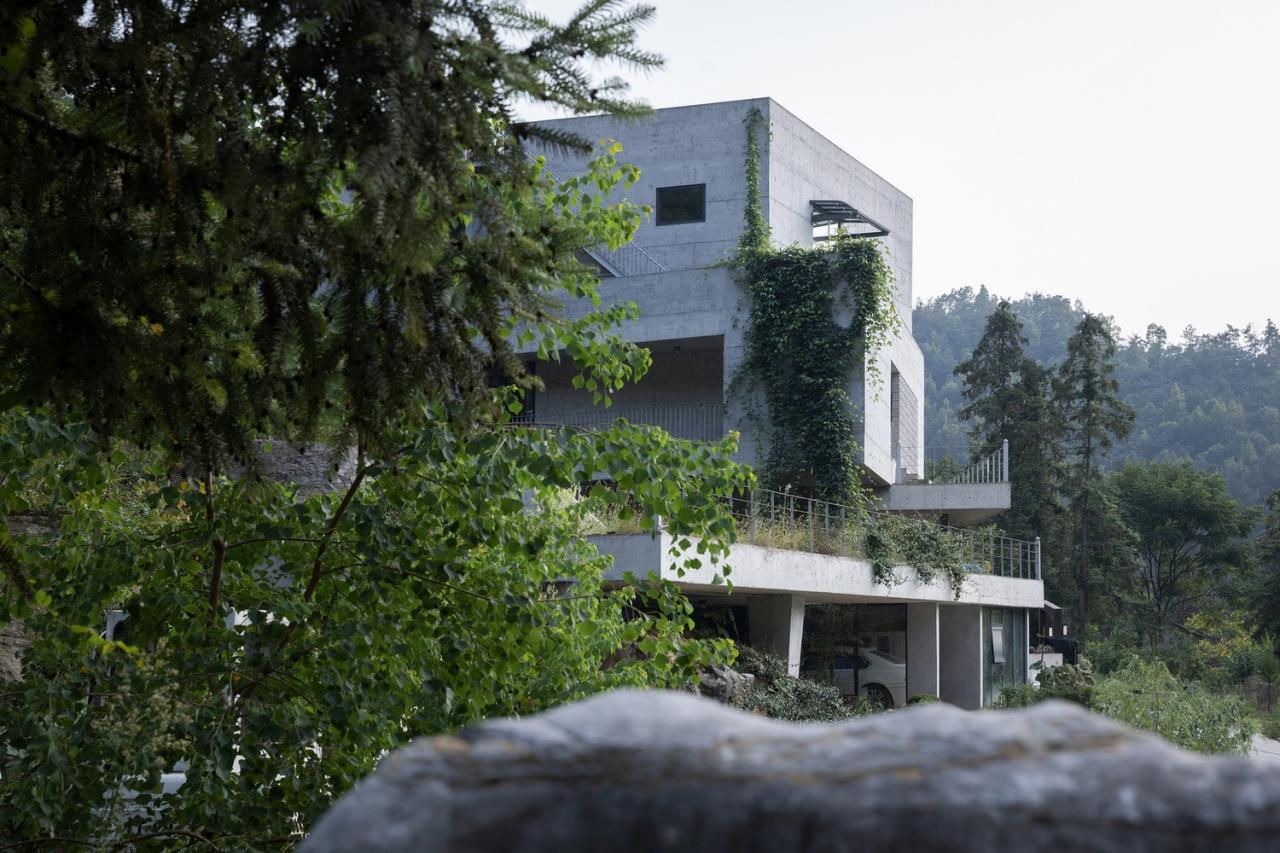 BIM建筑|石羊山壹号住宅 / 小写建筑事务所