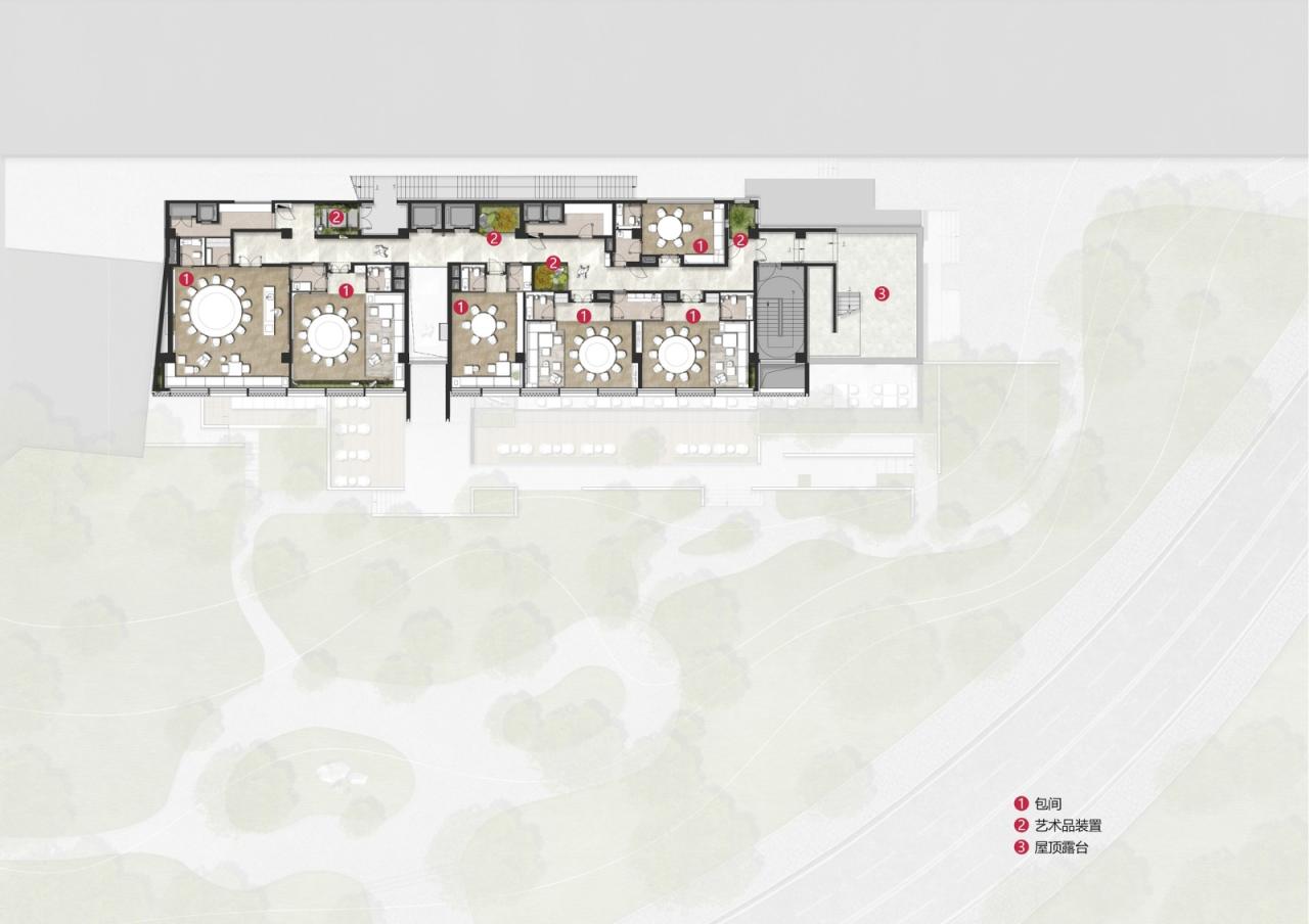 BIM建筑|南京鼓楼锦上 OCC 餐厅 / BUZZ 建筑事务所