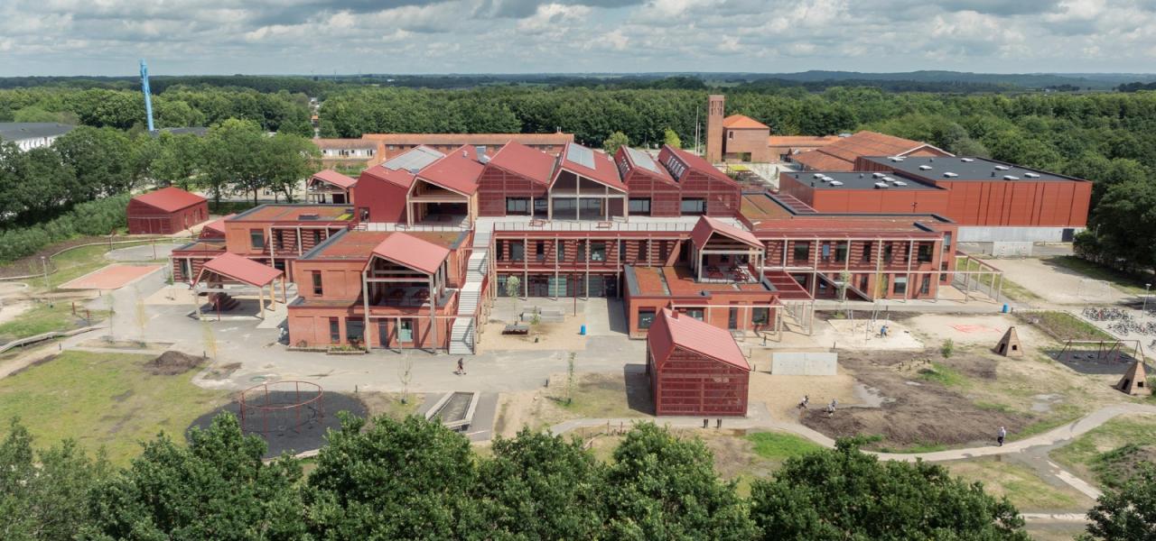 BIM建筑|Dybkær 学校 / Sweco Architects