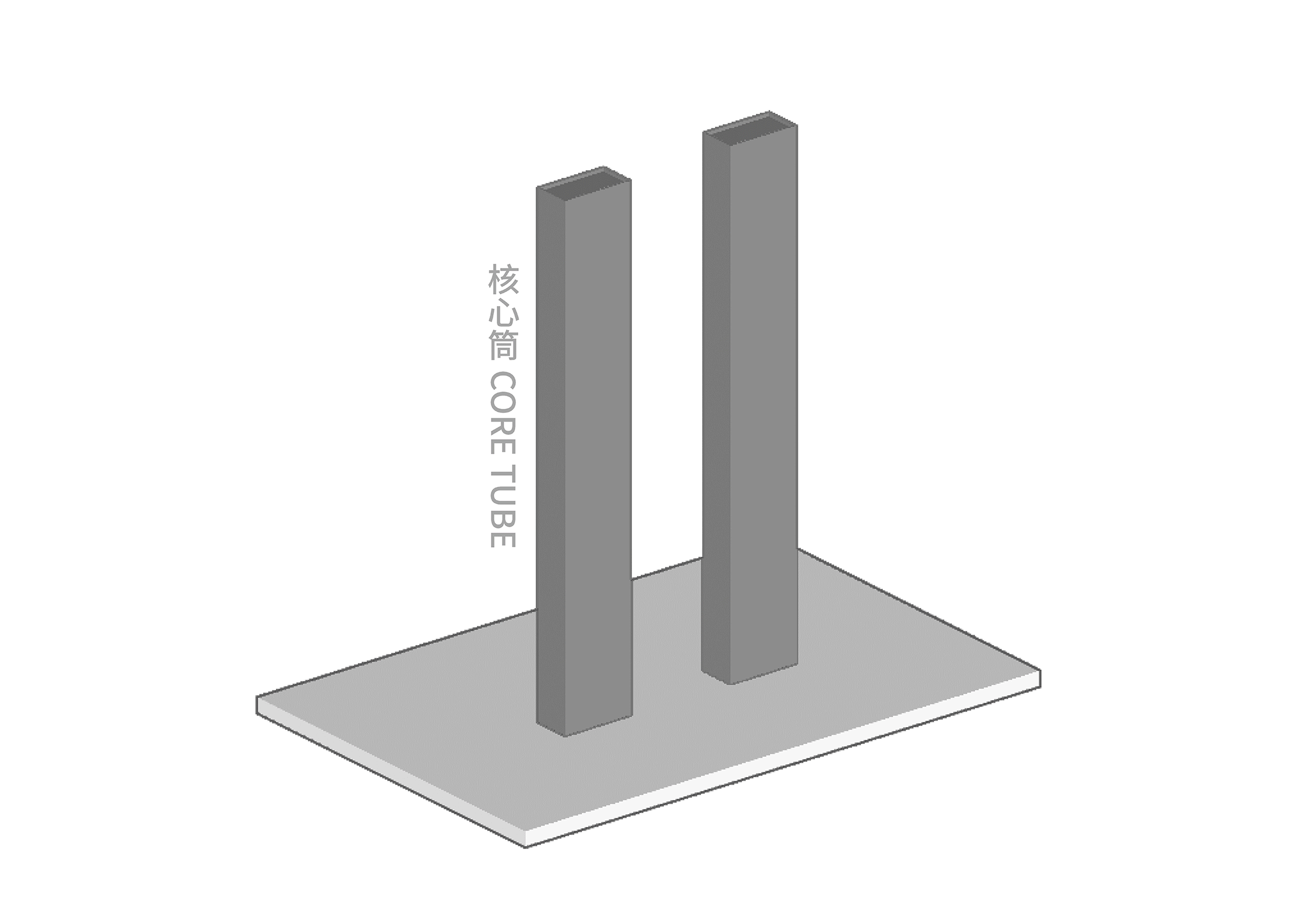 BIM建筑|武汉长江中心国际竞赛方案 / line+朱培栋关于城市坐标的双重思考