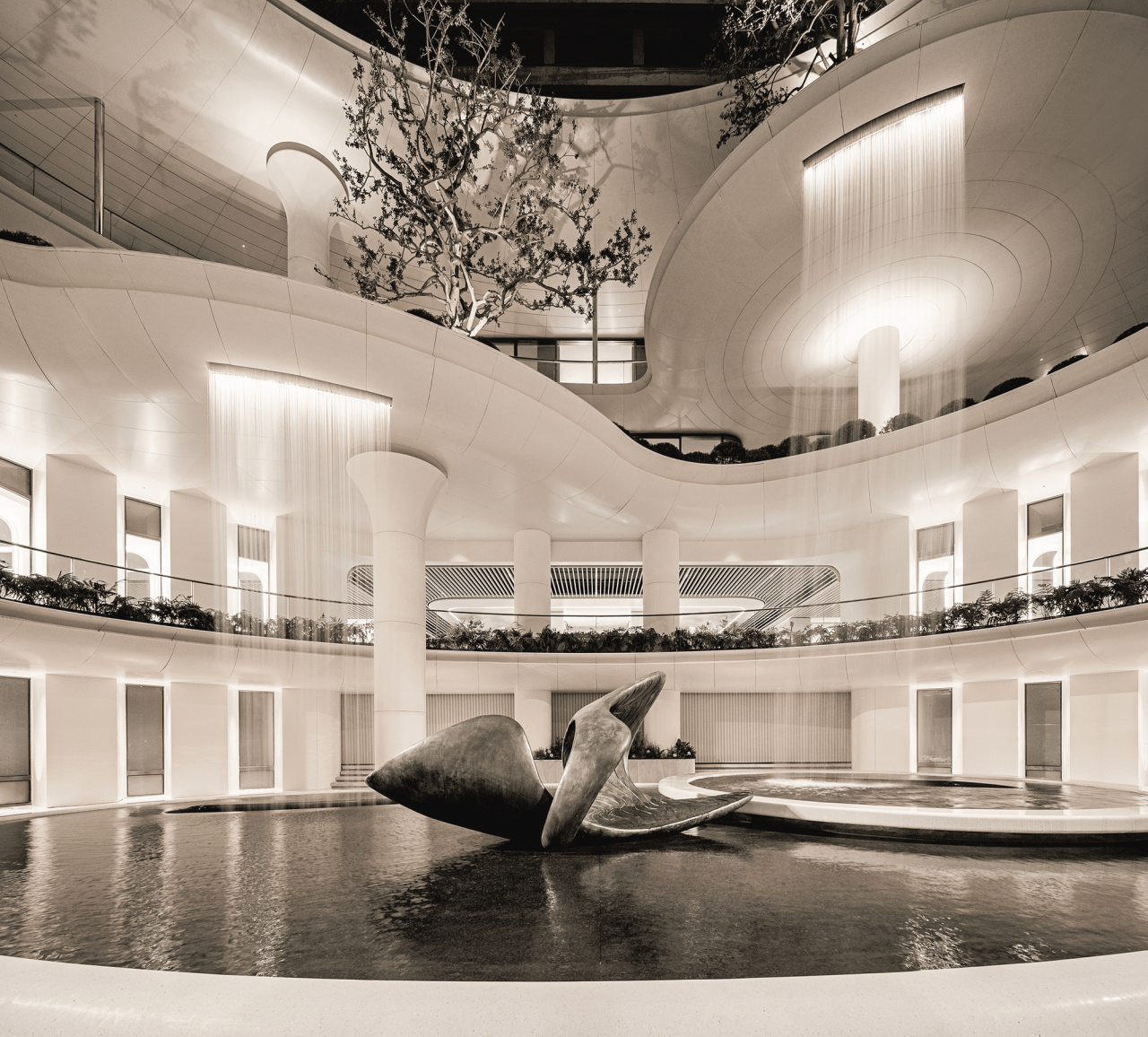 BIM建筑|武汉长江天际，line+朱培栋关于城市坐标的双重思考（下）