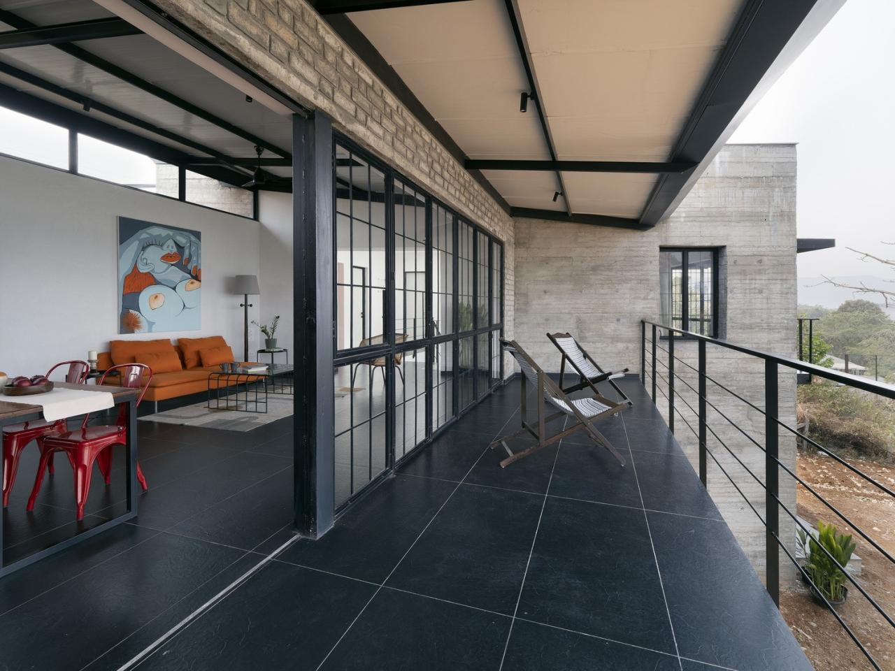 BIM建筑|斜屋 / Red Brick Studio