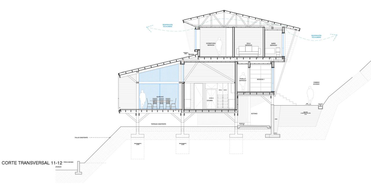 BIM建筑|纳蒙卡休小屋 / Schwember García-Huidobro Arquitectos