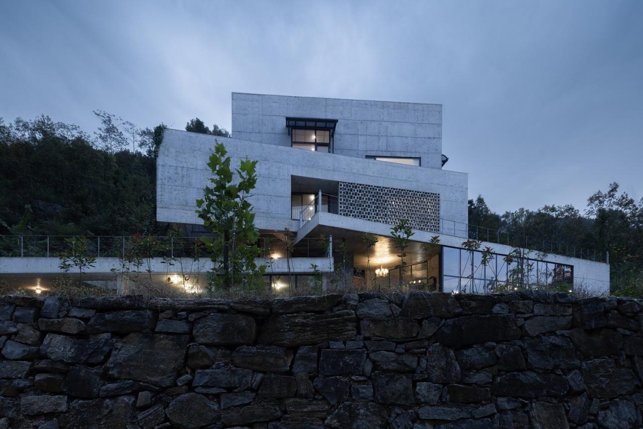 BIM建筑|石羊山壹号住宅 / 小写建筑事务所