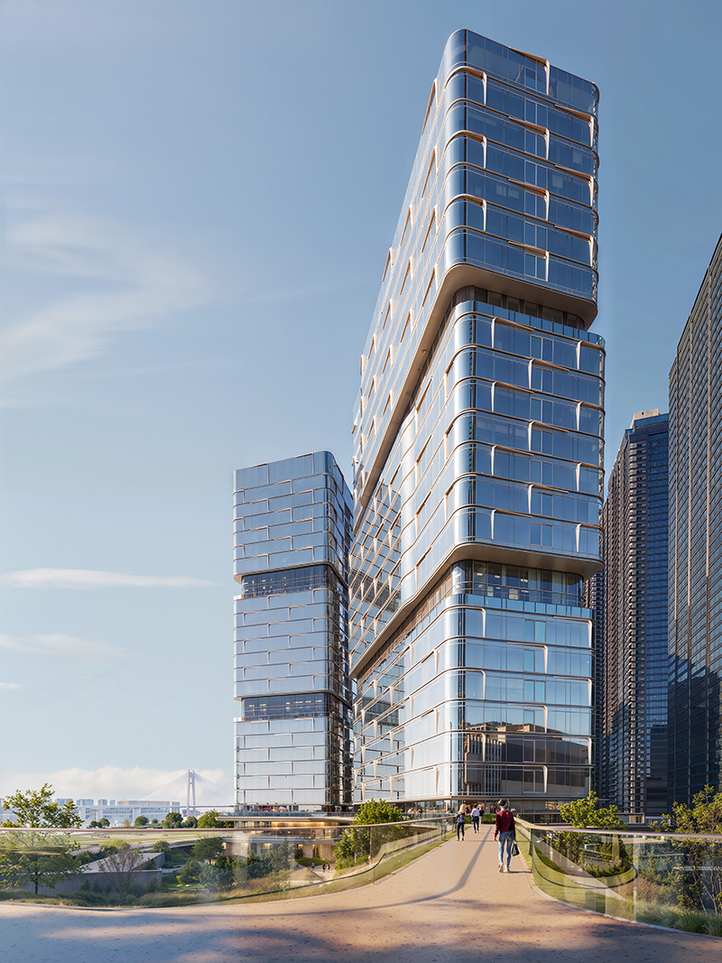 BIM建筑|武汉长江天际，line+朱培栋关于城市坐标的双重思考（下）