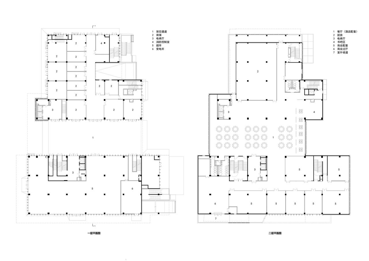 BIM建筑|靖江滨江新城长阳邻里中心 / 南大建筑钟华颖工作室