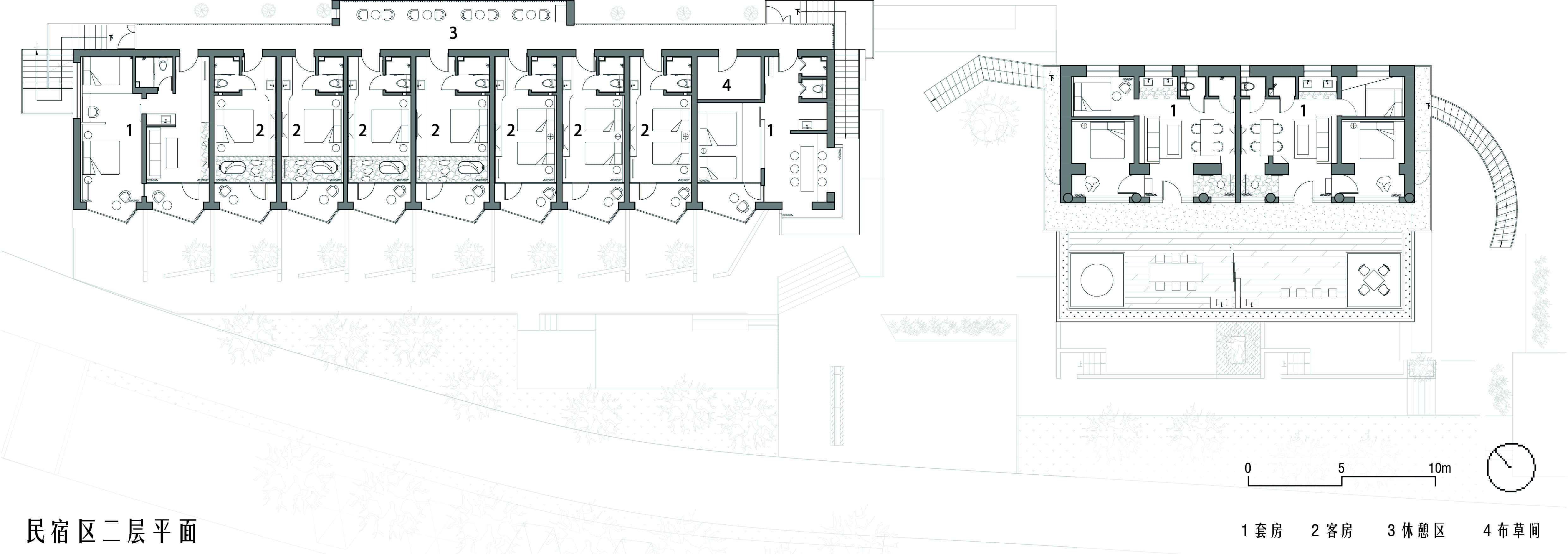 BIM建筑|水雲乡 / 莘野佚筑设计工作室
