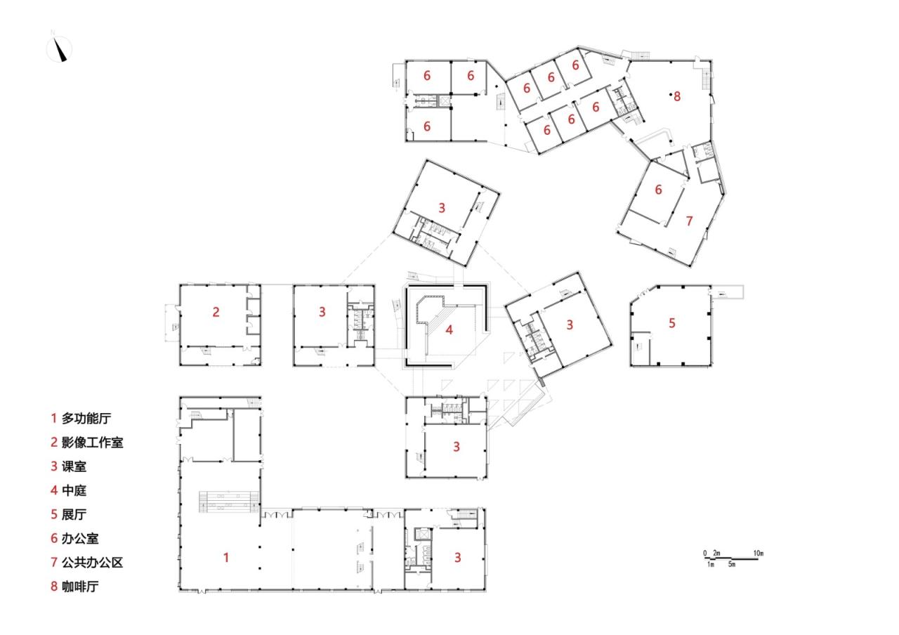 BIM建筑|北京师范大学珠海校区元白楼 / 清华大学建筑设计研究院