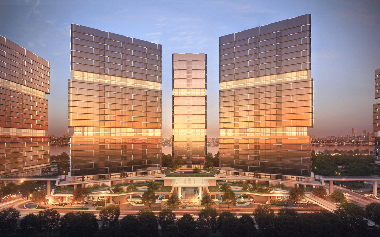 BIM建筑|武汉长江天际，line+朱培栋关于城市坐标的双重思考（下）