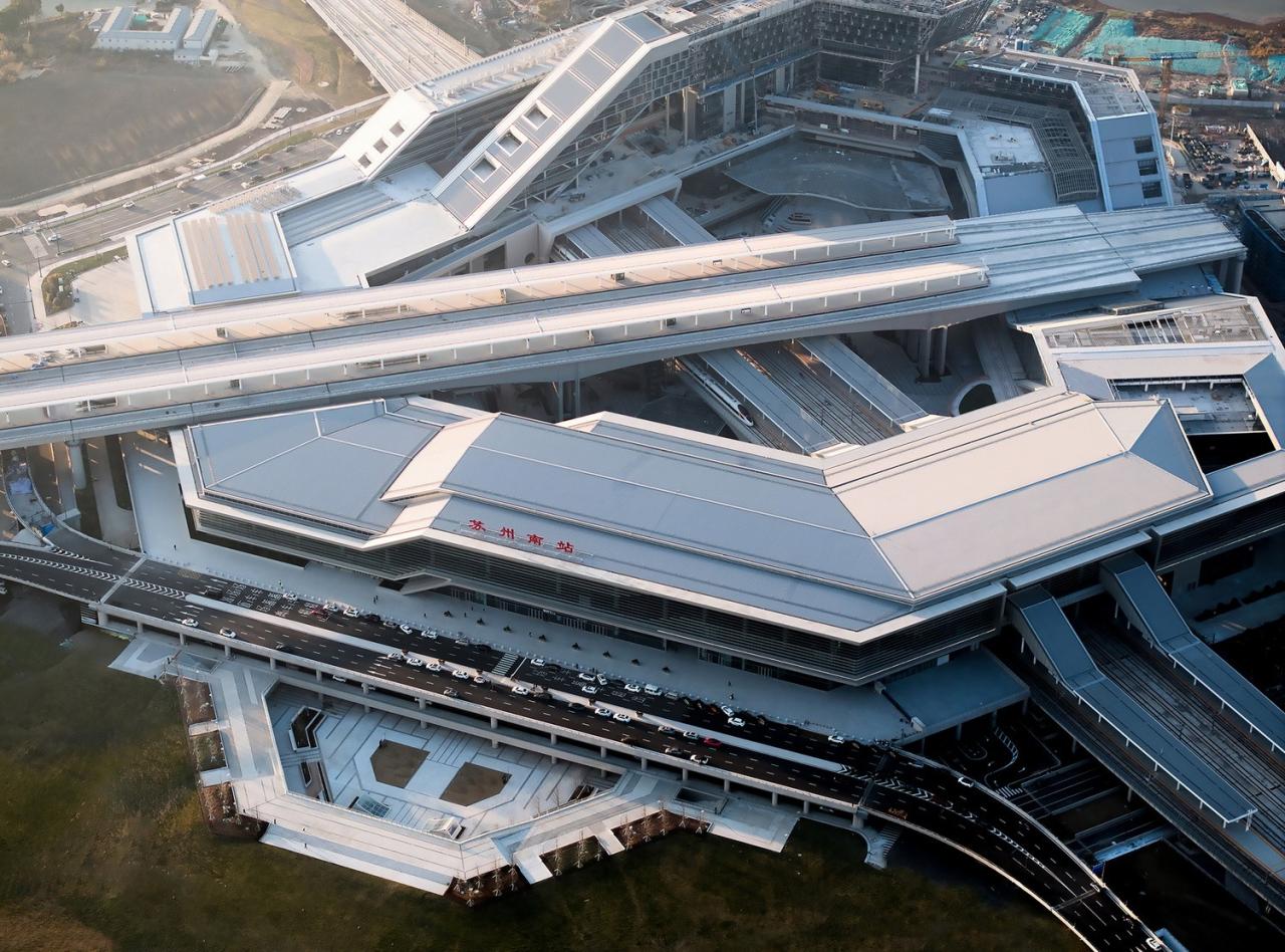 BIM建筑|苏州南站 / 筑境设计