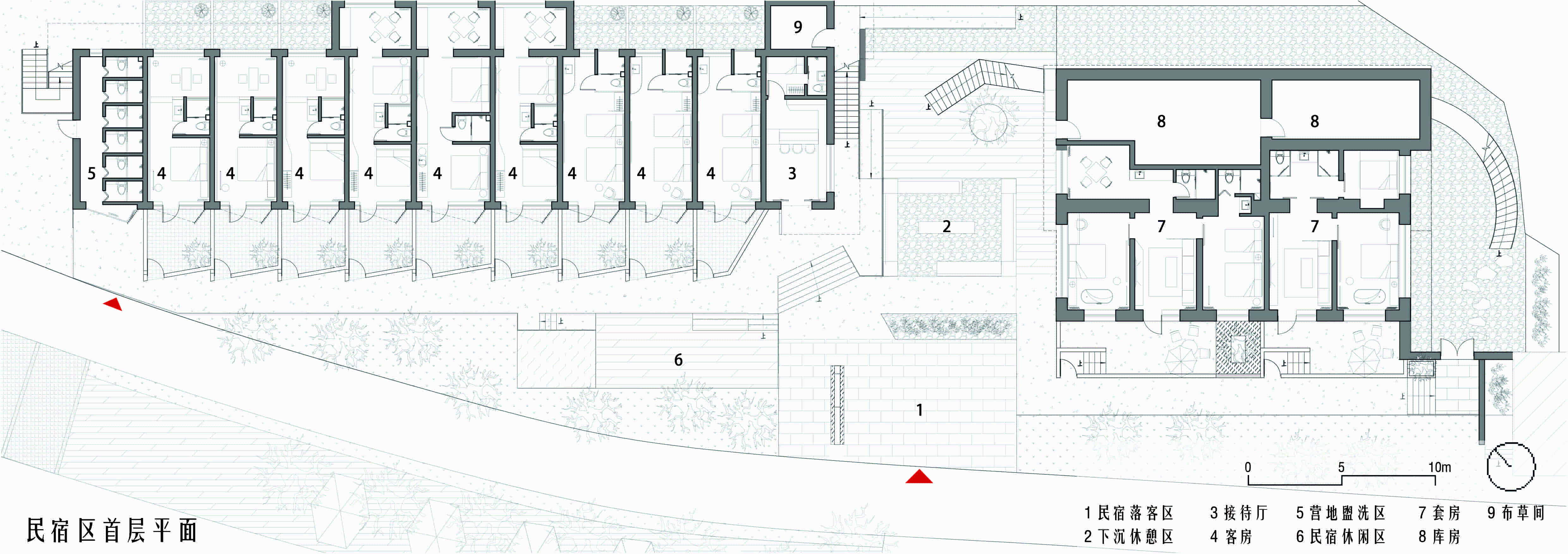 BIM建筑|水雲乡 / 莘野佚筑设计工作室