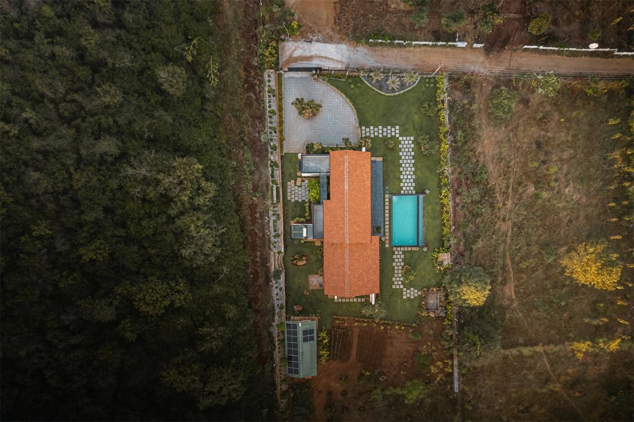 对环境气候材料研究响应与自然完美对话的别墅设计