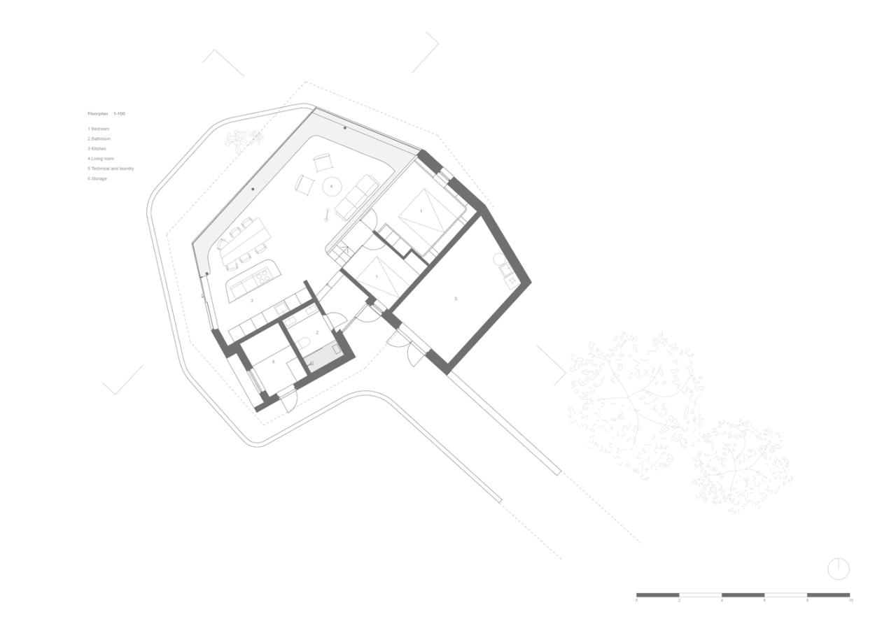 与沙丘和大海共生挪威海岸自然诗意开阔之美的度假屋设计