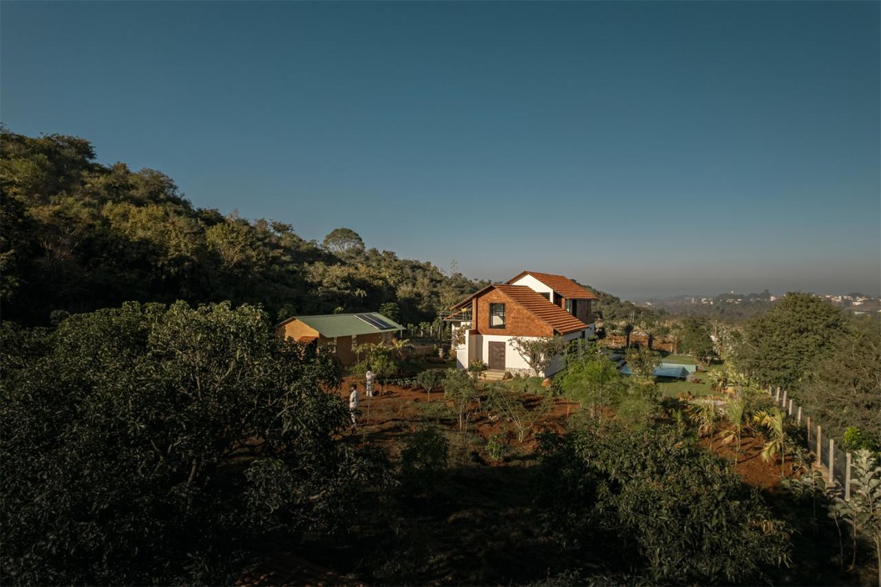 对环境气候材料研究响应与自然完美对话的别墅设计